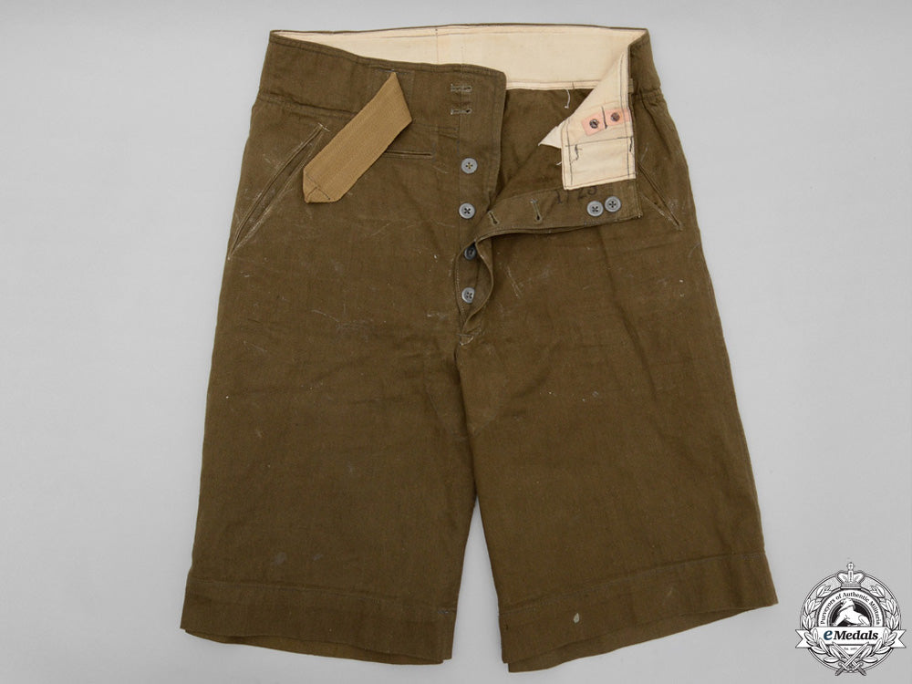 Second War eMedals Africa Shorts – German (Dak) Tropical M40 Corps