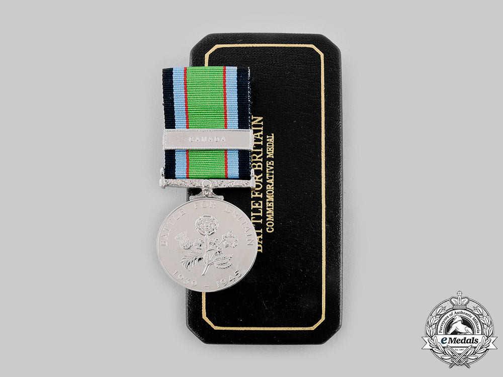 United Kingdom. A Battle For Britain Commemorative Medal 1939-1945 ...