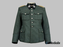 Germany, Ss. A Rare And Exceptional Service Tunic Belonging To Ss-Brigadeführer Sylvester Stadler