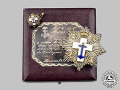 Spain, Fascist State. An Order Of Naval Merit With White Distinction, Ii Class Star, Named, 1959