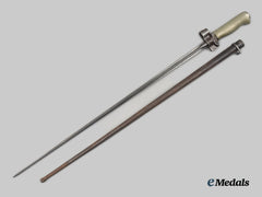 France, Iii Republic. First War Re-Design Of The M1886 Lebel Épée Needle Point Bayonet