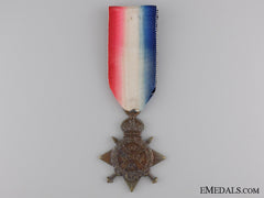 1914 Mons Star To The 22Nd Battery R.f.a.