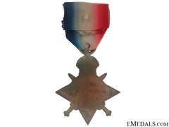 1914-15 Star - Canadian Mm Recipient