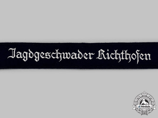 germany,_luftwaffe._a_mint_and_unissued_jagdgeschwader_richthofen_em/_nco’s_cuff_title_47_m21_mnc7461