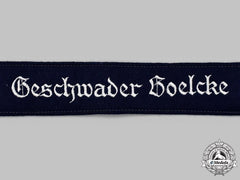 Germany, Luftwaffe. A Mint and Unissued Geschwader Boelcke EM/NCO’s Cuff Title