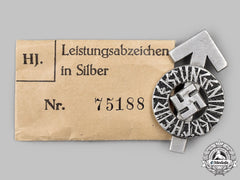 Germany, Hj. A Proficiency Badge, Silver Grade, By Berg & Nolte