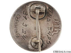 Stahlhelm Membership Badge 1924 - Engraved