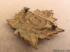 Wwi 93Rd Infantry Battalion "Peterborough Battalion" Cap Badge