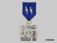 Germany, Federal Republic. A Waffen-SS 12-Year Long Service Award, by Rudolf Souval, Exhibition Example, c. 1970