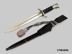 Germany, Feuerschutzpolizei. A Rare Dress Bayonet, Distributed by Linnenbrugger & Ellermann