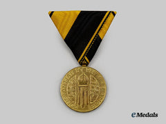 Austria, Empire. An Honour Medal for 25 Years of Home Guard Meritorious Service, c. 1910