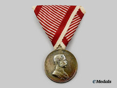 Austria, Empire. A Silver Bravery Medal, II Class, Franz Joseph I. Type III, c.1900