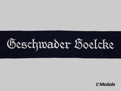 Germany, Luftwaffe. A Mint Geschwader Boelcke EM/NCO Cuff Title