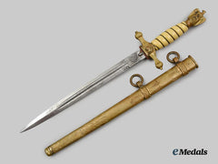 Germany, Kriegsmarine. An Officer’s Dress Dagger, by Lauterjung & Sohn