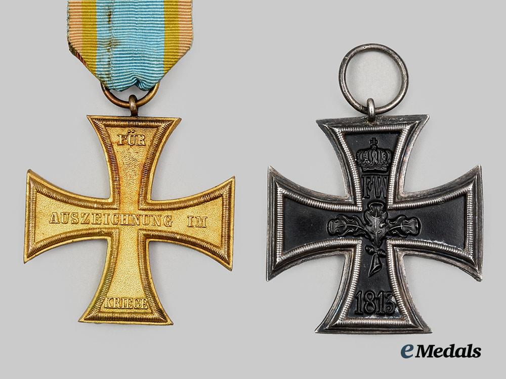 germany,_empire._a_pair_of_first_world_war_service_decorations(_iron_cross1914/_military_merit_cross)__a_i1_3837