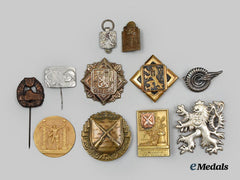 Czechoslovakia, First Republic; Slovakia, First Republic. A Mixed Lot of Badges and Insignia