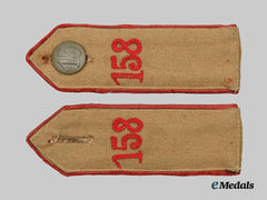 Germany, HJ. A Set of Bann 158 Shoulder Straps, Pre-1938 Pattern