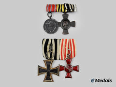 Germany, Imperial. A Pair of Medal Bars for First World War Combatants