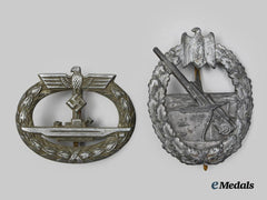 Germany, Kriegsmarine. Three Service Badges