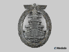 Germany, Kriegsmarine. A High Seas Fleet Badge, Variation II, by Richard Simm & Söhne