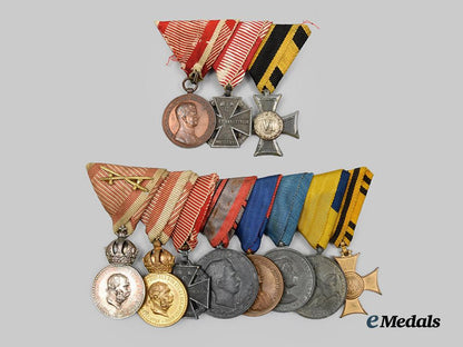 austria,_empire._two_first_war_period_medal_bars__a_i1_4916