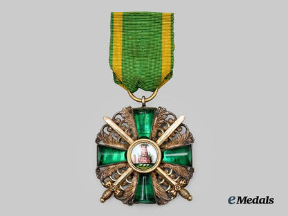 baden,_grand_duchy._an_order_of_the_zähringer_lion,_i_i_class_knight’s_cross_with_swords,_c.1916__a_i1_6091