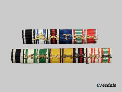 germany,_imperial._a_pair_of_ribbon_bars_for_first_world_war_combatants,_c.1937__a_i1_6130