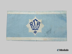 Germany, RLB. An Officer’s Armband, First Pattern