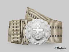 Germany, Kriegsmarine. An Administrative Officer’s Buckle and Brocade, by Emil Jüttner