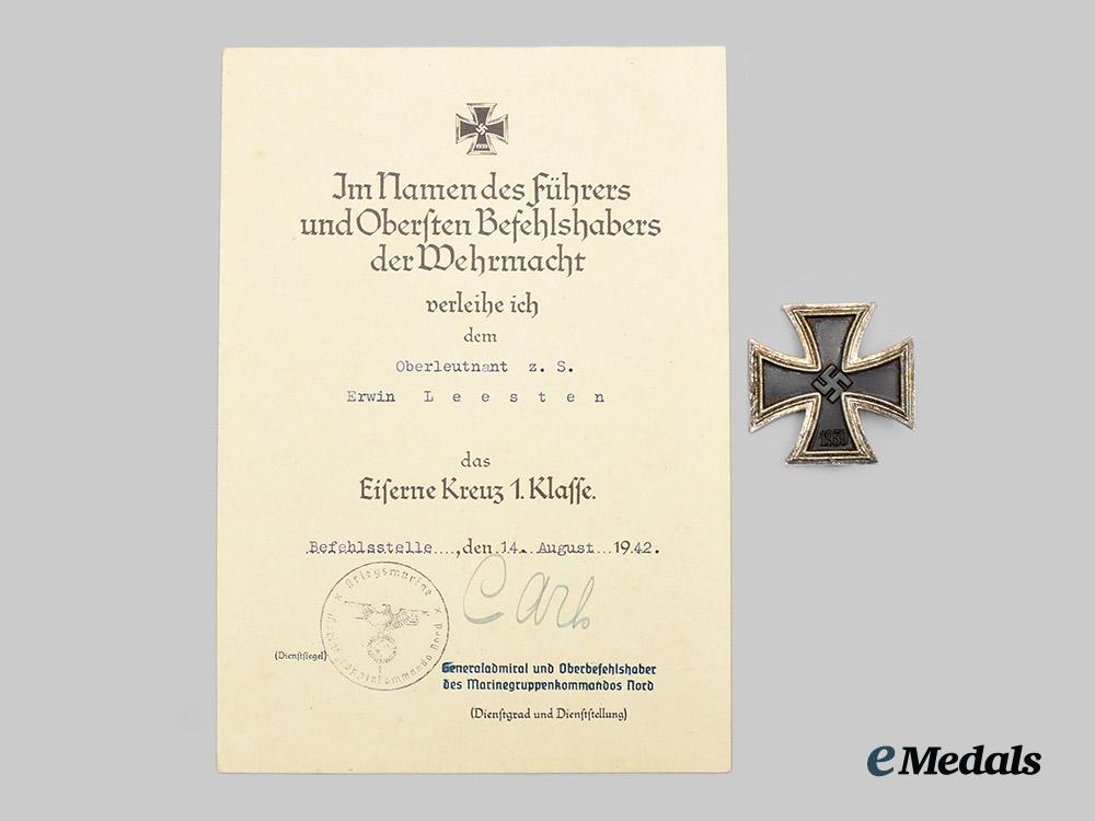 germany,_kriegsmarine._the_awards,_documents,_and_photos_of_kapitänleutnant_erwin_leesten,_german_cross_in_gold__a_i1_6402