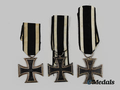 Germany, Imperial. A Lot of 1914 Iron Crosses II Class, Maker Marked Examples