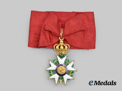 France, La Presidence. An Order of the Legion of Honour, Commander in Gold, Hybrid Variant, c. 1851