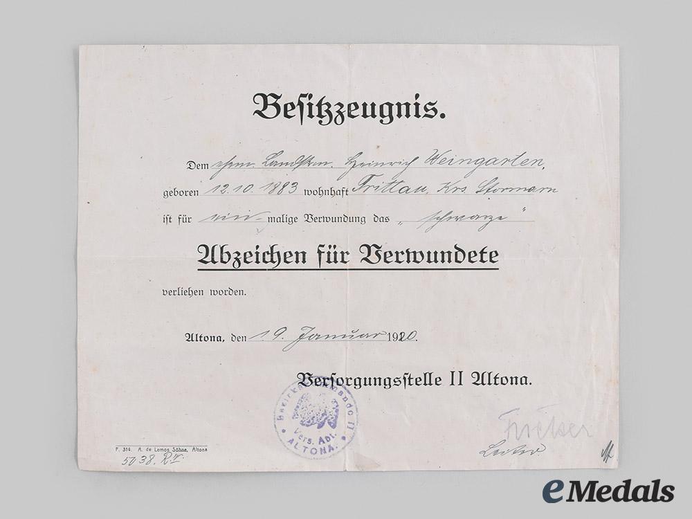 germany,_imperial._a_wound_badge_and_award_document_to_heinrich_weingarten__g46304.4