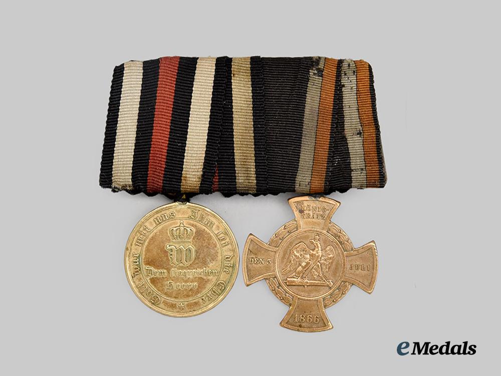 Germany, Imperial. A Medal Bar for a Veteran of the German Wars of Uni ...