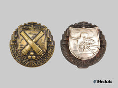 Slovakia, Republic. A Pair of Proficiency Badges