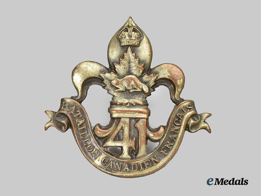 canada,_c_e_f._a41st_infantry_battalion"_canadiens_français"_cap_badge,_type_i___m_n_c0051