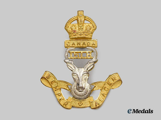 canada,_commonwealth._a15th_light_horse_cavalry_regiment_officer’s_cap_badge___m_n_c0195