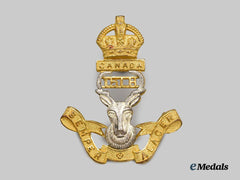 Canada, Commonwealth. A 15th Light Horse Cavalry Regiment Officer’s Cap Badge