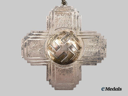 germany,_third_reich._a1936/37_champion_marksman_award_to_dr._otto_hercher___m_n_c0244