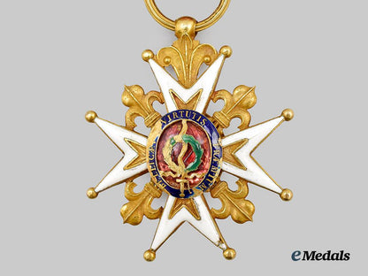 france,_kingdom._an_order_of_st._louis_in_gold,_knight,_c.1800___m_n_c0296