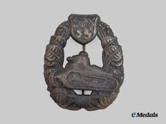 Czechoslovakia, I Republic. A Tank Crew Badge, c.1930