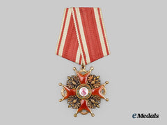 Russia, Imperial. An Order of St. Stanislaus, III Class in Gold, by Eduard