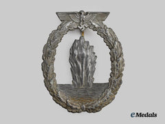 Germany, Kriegsmarine. A Minesweeper War Badge, by Rudolf Souval