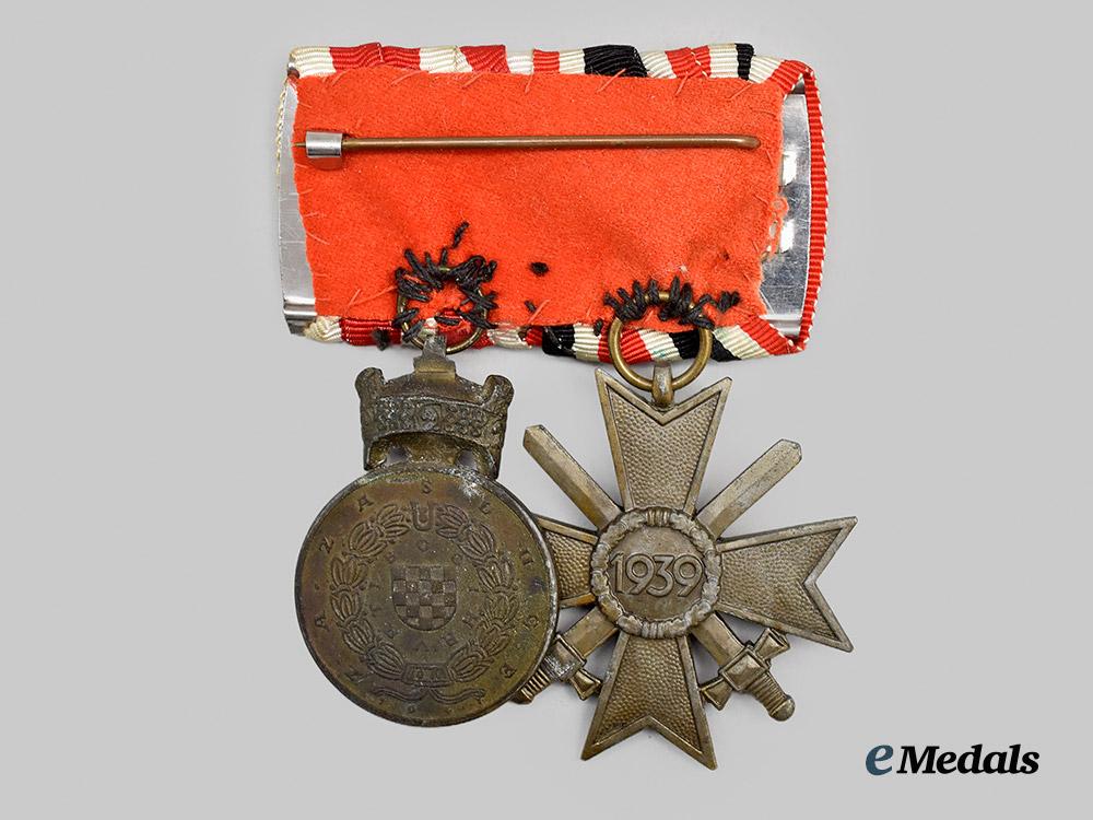 germany,_wehrmacht._an_order_of_the_crown_of_king_zvonimir_medal_bar_for_war_merit___m_n_c0480