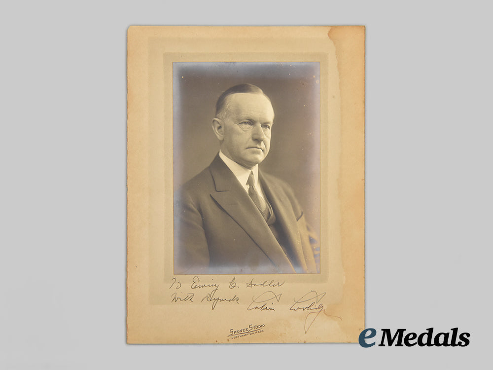 united_states._a_signed_photograph_of30th_president_of_the_united_states,_calvin_coolidge___m_n_c0623