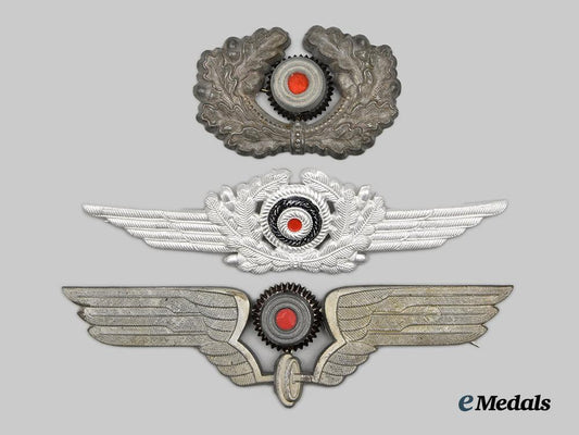 germany,_third_reich._a_mixed_lot_of_cap_insignia___m_n_c0698