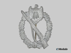 Germany, Wehrmacht. An Infantry Assault Badge, Silver Grade, Unknown Maker Variant