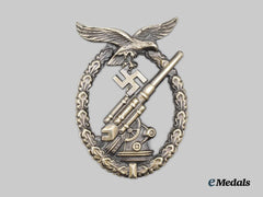 Germany, Third Reich. A Flak Badge, by C.E. Juncker