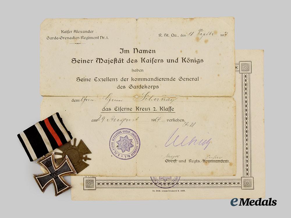 germany,_imperial._a_pair_awards_and_documents_for_first_world_war_service___m_n_c0857