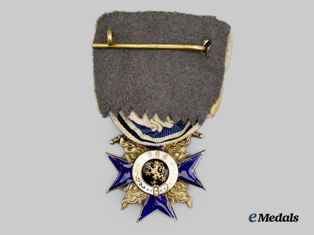 bavaria,_kingdom._an_order_of_military_merit,_i_v_class_cross_with_swords_on_parade_mount,_by_jacob_leser___m_n_c0871